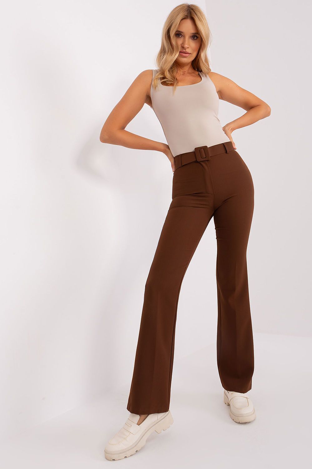 Pantalon femme model 187462 Italy Moda 