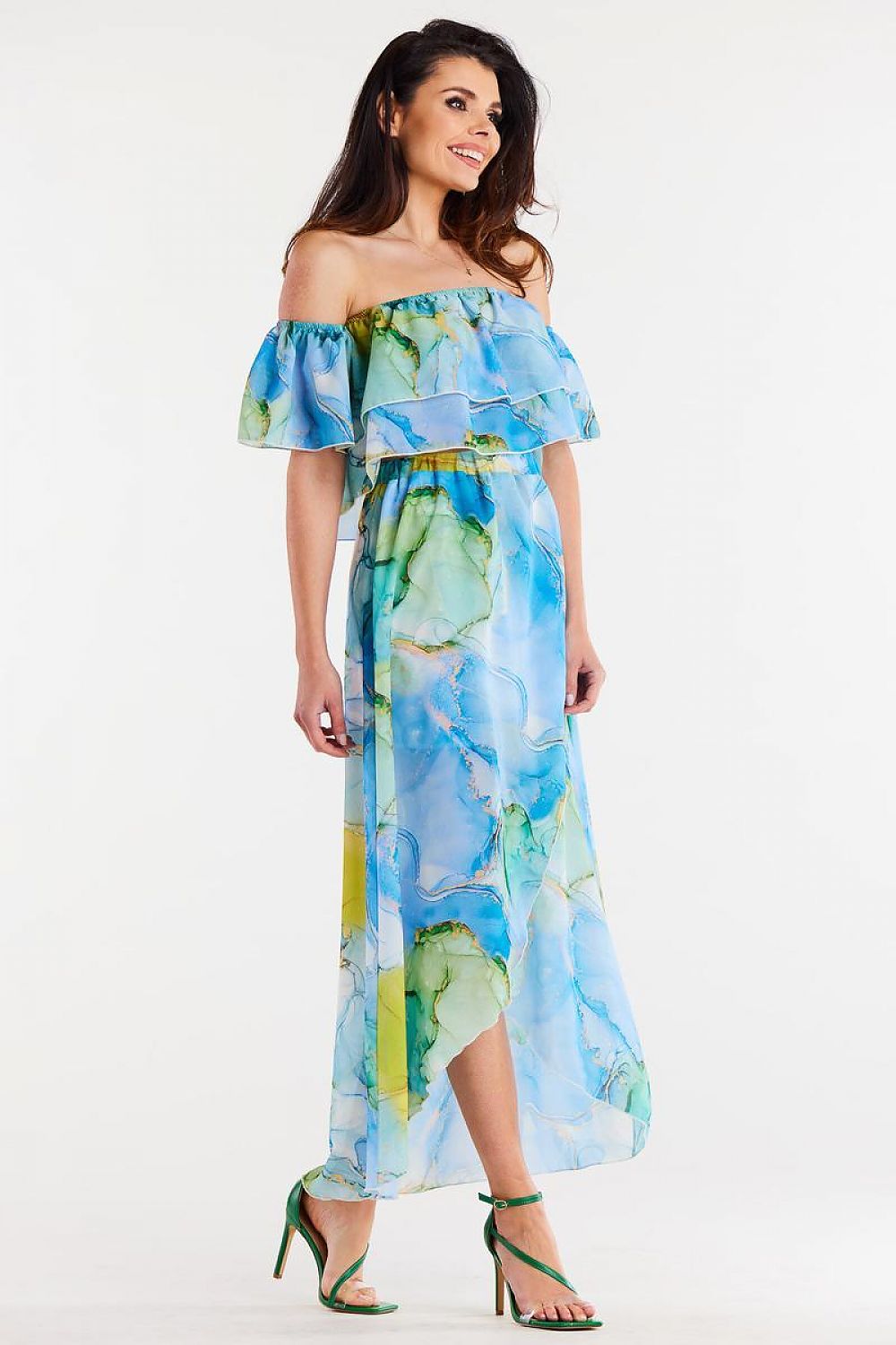  Jupe longue model 196622 awama 