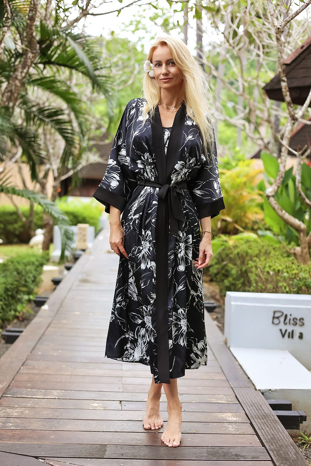  Peignoir long model 209072 Kalimo 