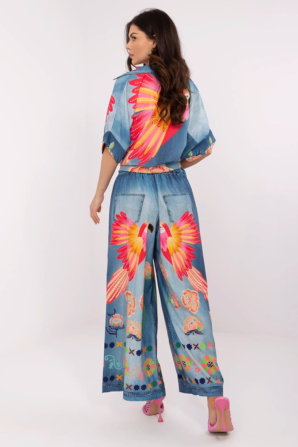  Pantalon femme model 210030 Italy Moda 