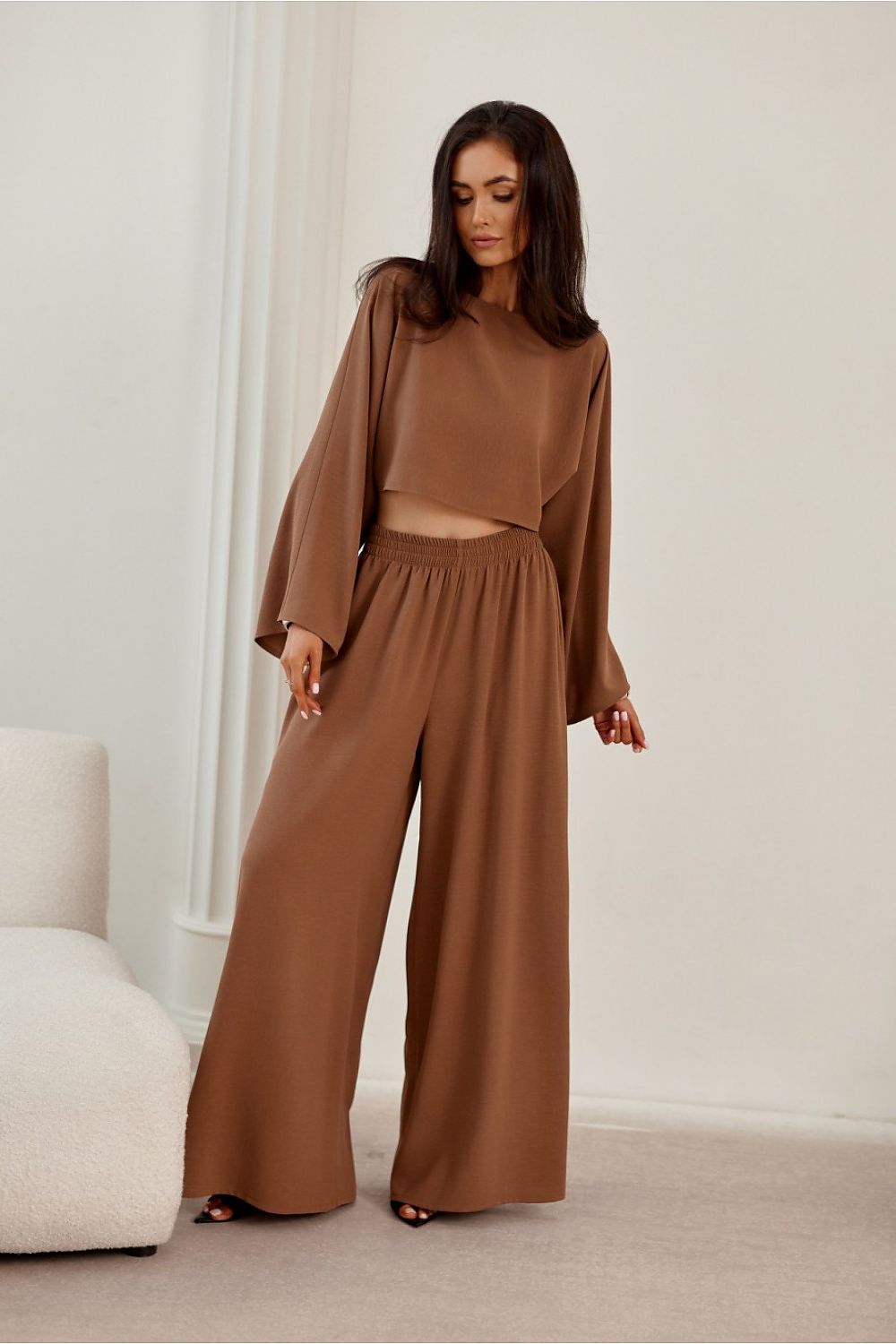  Pantalon femme model 214532 Roco Fashion 