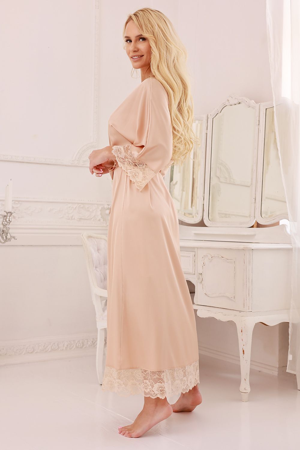  Peignoir long model 218049 Kalimo 