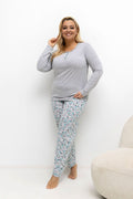 Pyjama Taille Plus model 221182 Forever Pink 