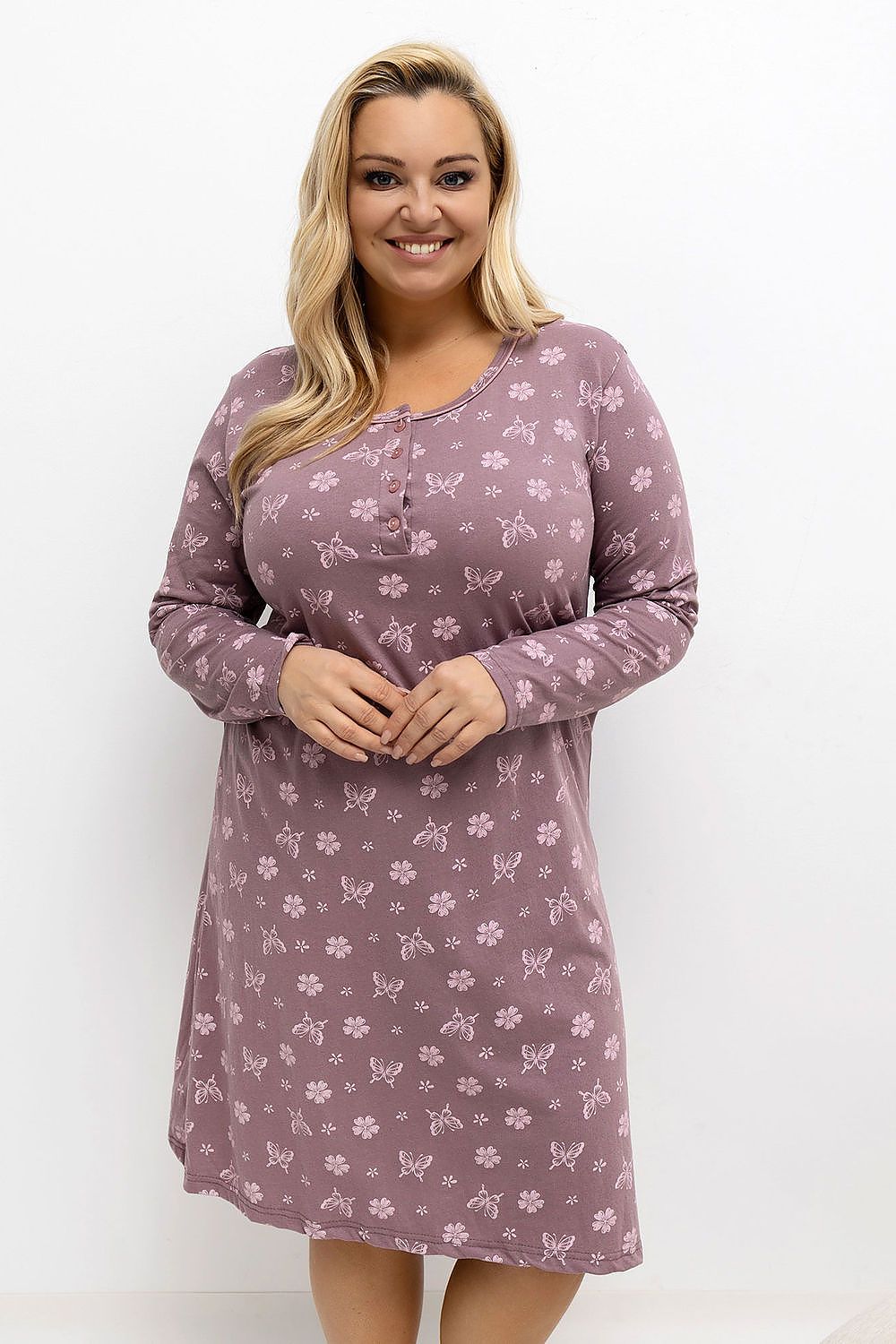  Chemise de nuit Plus Size model 221200 Forever Pink 