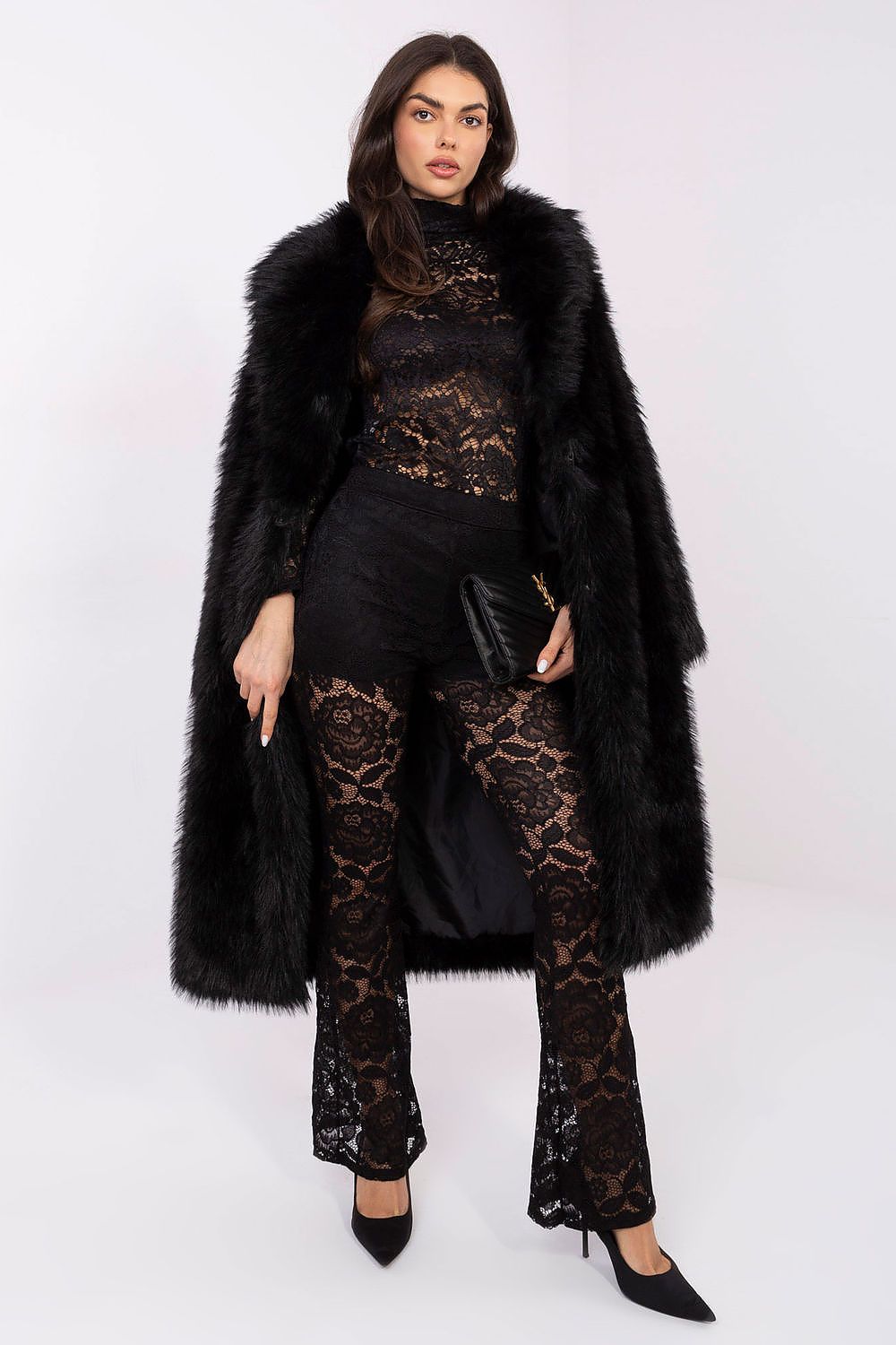  Pantalons en dentelle model 221293 Italy Moda 