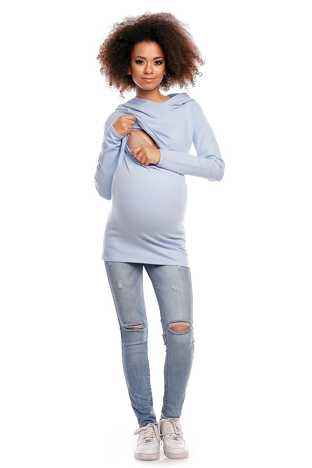 Sweatshirt grossesse model 84457 PeeKaBoo 