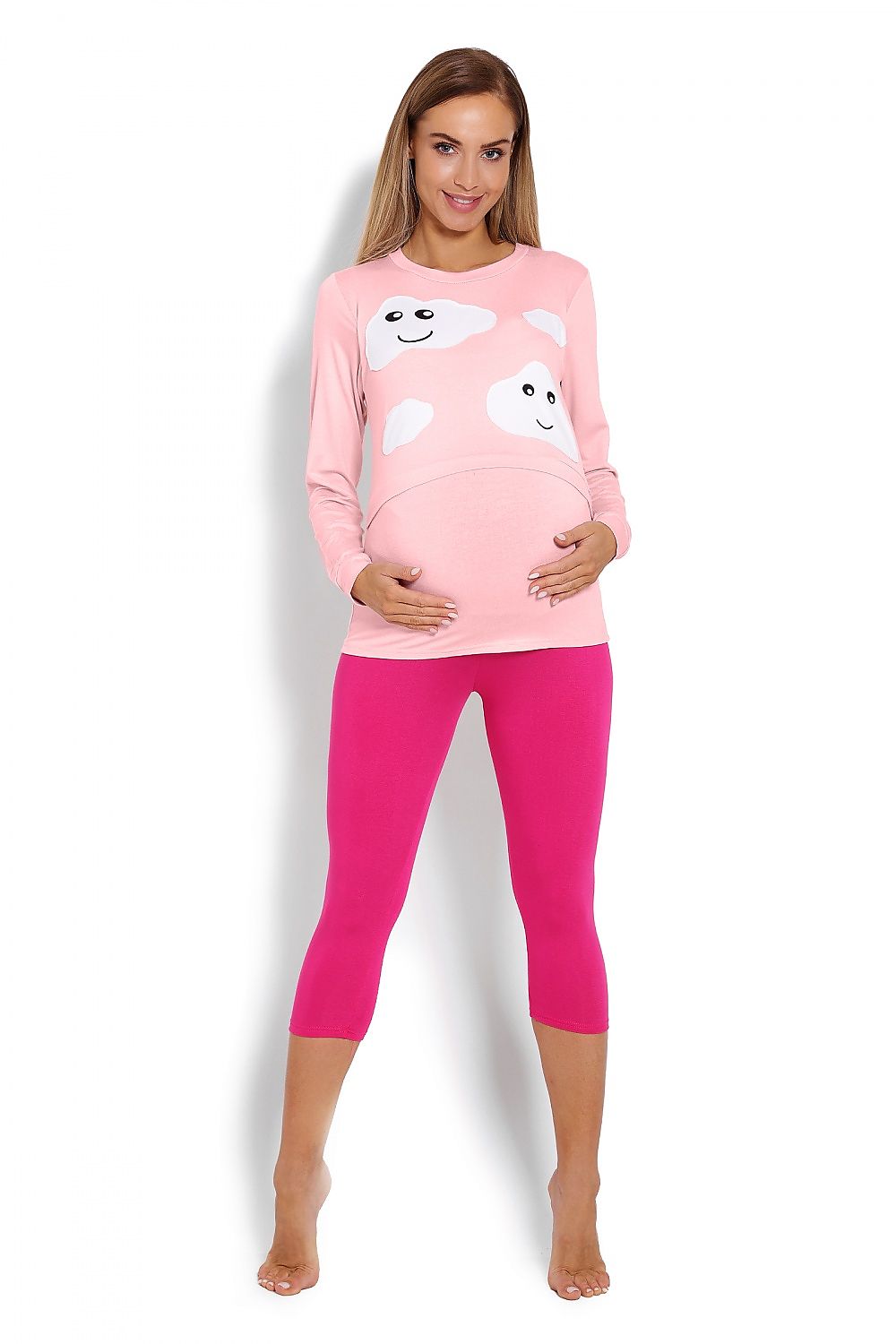  Pyjama de grossesse model 122957 PeeKaBoo 