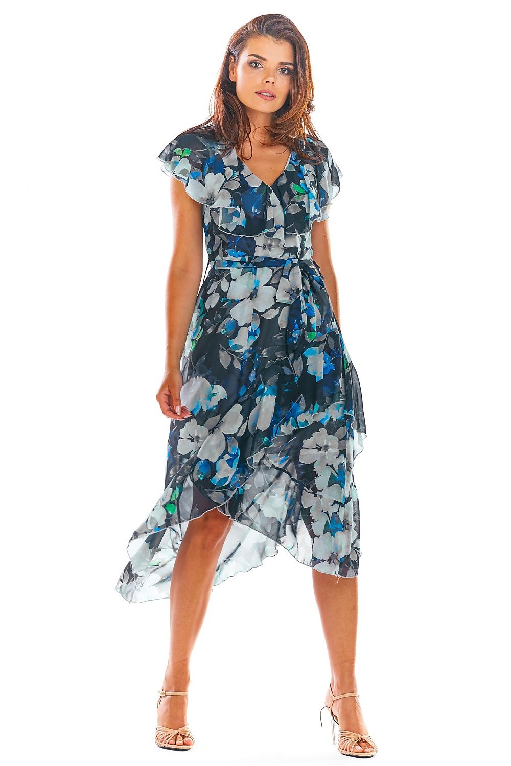  Robe de cocktail model 133674 awama 