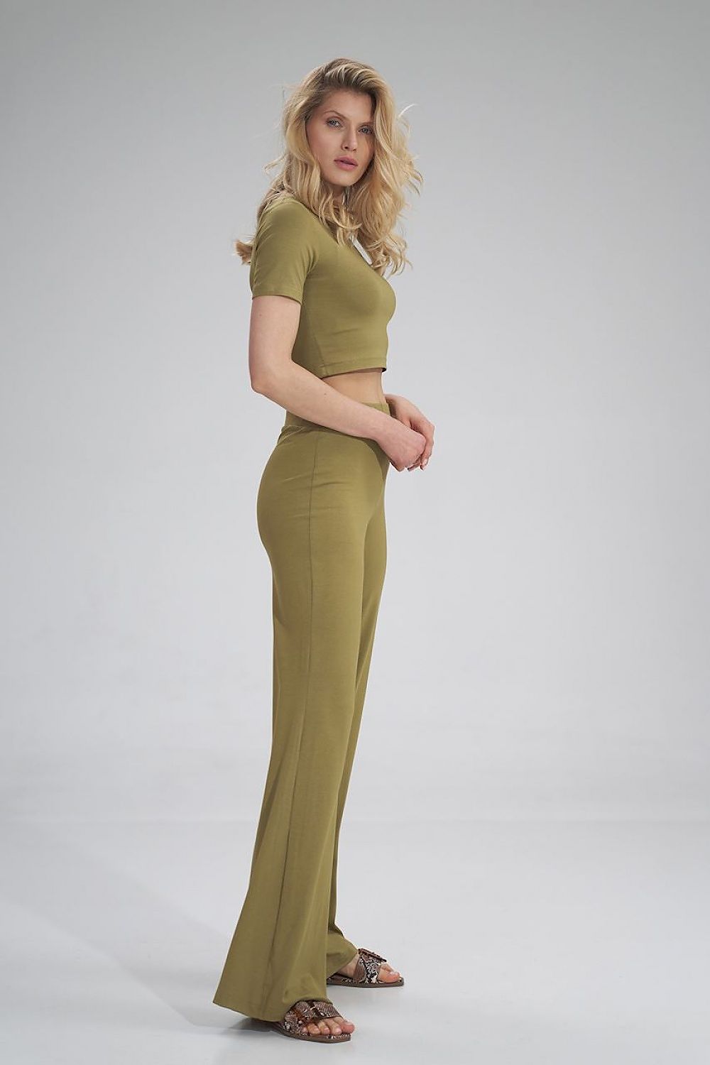  Pantalon femme model 154713 Figl 