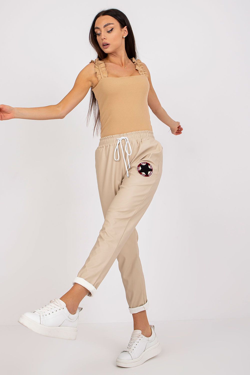  Pantalon femme model 166989 Italy Moda 
